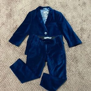 Appaman Blue Velvet Mod Suit